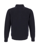 KANGRA Polo in lana vergine BLUE Uomo 