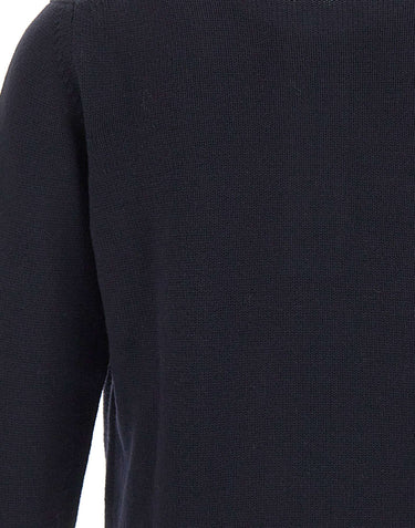 KANGRA Polo in lana vergine BLUE Uomo 