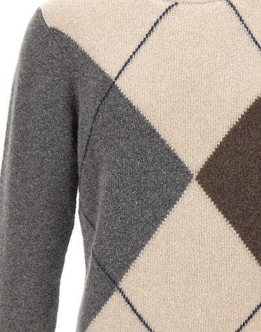 KANGRA Maglia in lana e cashmere MULTICOLOR Uomo 