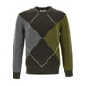 KANGRA Maglia in lana e cashmere GREEN Uomo 