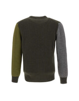 KANGRA Maglia in lana e cashmere GREEN Uomo 