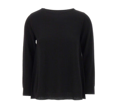 KANGRA Maglia in lana e cashmere BLACK Donna 