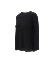 KANGRA Maglia in lana e cashmere BLACK Donna 
