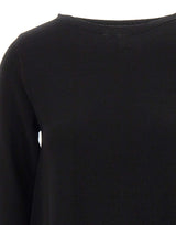 KANGRA Maglia in lana e cashmere BLACK Donna 