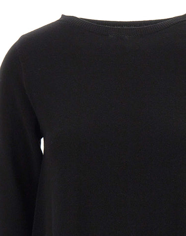 KANGRA Maglia in lana e cashmere BLACK Donna 