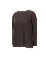 KANGRA Maglia in lana e cashmere BROWN Donna 