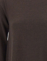 KANGRA Maglia in lana e cashmere BROWN Donna 