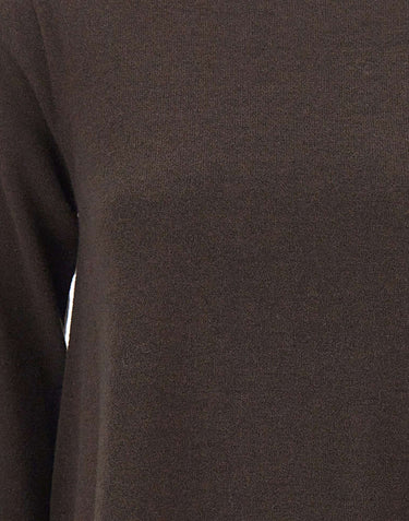 KANGRA Maglia in lana e cashmere BROWN Donna 