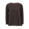 KANGRA Maglia in lana e cashmere BROWN Donna 