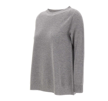 KANGRA Maglia in lana e cashmere GREY Donna 