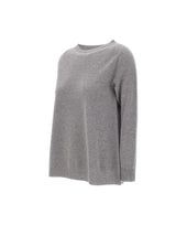 KANGRA Maglia in lana e cashmere GREY Donna 