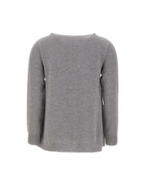 KANGRA Maglia in lana e cashmere GREY Donna 