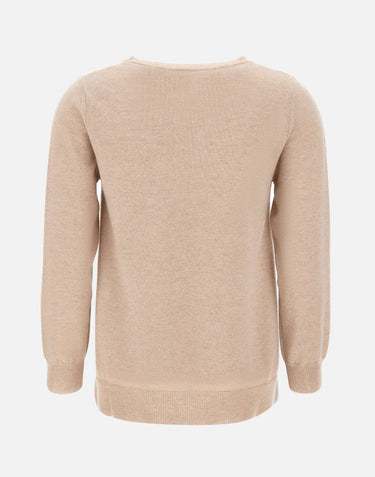 KANGRA Maglia in misto lana e cashmere BEIGE Donna 