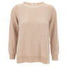 KANGRA Maglia in misto lana e cashmere BEIGE Donna 