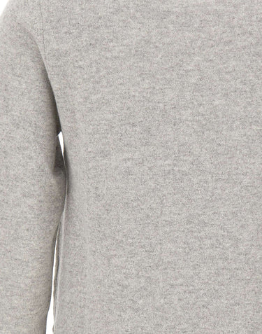 KANGRA Maglia in misto lana e cashmere GREY Donna 