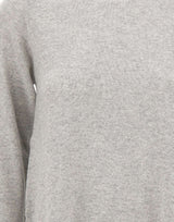 KANGRA Maglia in misto lana e cashmere GREY Donna 