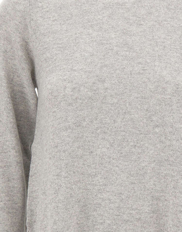 KANGRA Maglia in misto lana e cashmere GREY Donna 