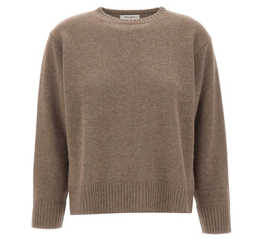 KANGRA Maglia in lana e cashmere BROWN Donna 