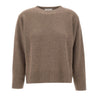 KANGRA Maglia in lana e cashmere BROWN Donna 