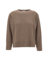 KANGRA Maglia in lana e cashmere BROWN Donna 