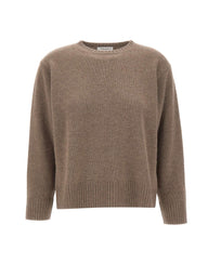 KANGRA Maglia in lana e cashmere BROWN Donna 