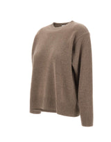KANGRA Maglia in lana e cashmere BROWN Donna 