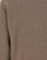 KANGRA Maglia in lana e cashmere BROWN Donna 