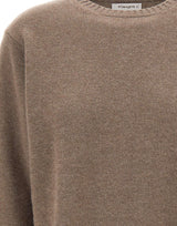 KANGRA Maglia in lana e cashmere BROWN Donna 