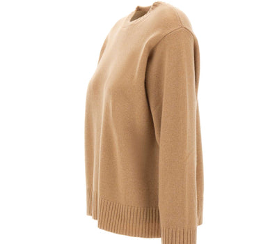 KANGRA Maglia in lana e cashmere BROWN Donna 