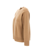 KANGRA Maglia in lana e cashmere BROWN Donna 