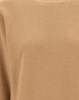 KANGRA Maglia in lana e cashmere BROWN Donna 