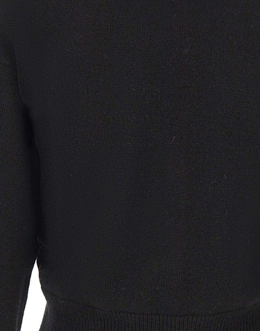 KANGRA Cardigan in lana e cashmere BLACK Donna 