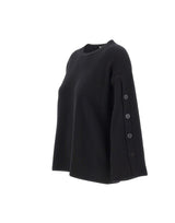 KANGRA Maglia in lana vergine BLACK Donna 