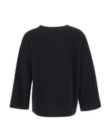 KANGRA Maglia in lana vergine BLACK Donna 