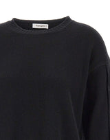 KANGRA Maglia in lana vergine BLACK Donna 