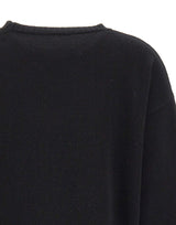 KANGRA Maglia in lana vergine BLACK Donna 