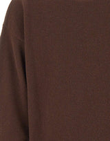 KANGRA Maglia in lana vergine BROWN Donna 