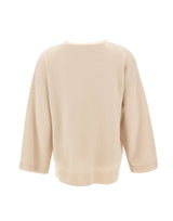 KANGRA Maglia in lana vergine BEIGE Donna 