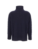 KANGRA Maglia in lana a collo alto BLUE Donna 