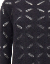 KANGRA Maglia in misto alpaca BLUE Donna 