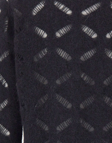 KANGRA Maglia in misto alpaca BLUE Donna 