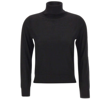 KANGRA Maglia collo alto BLACK Donna 
