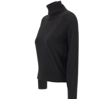 KANGRA Maglia collo alto BLACK Donna 