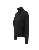 KANGRA Maglia collo alto BLACK Donna 