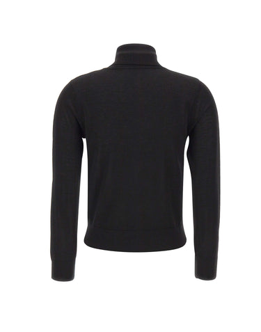 KANGRA Maglia collo alto BLACK Donna 