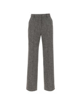 KAOS Pantaloni a gamba dritta GREY Donna 