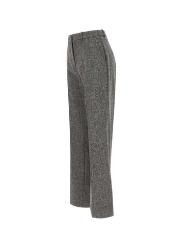 KAOS Pantaloni a gamba dritta GREY Donna 