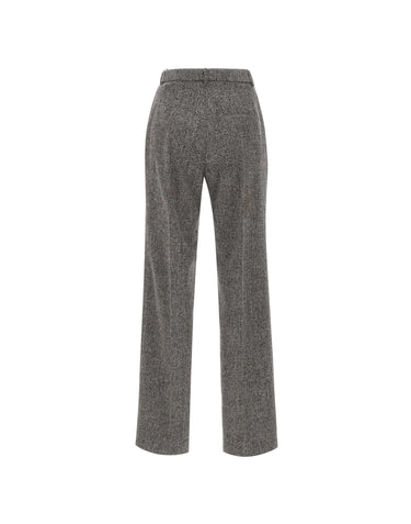 KAOS Pantaloni a gamba dritta GREY Donna 