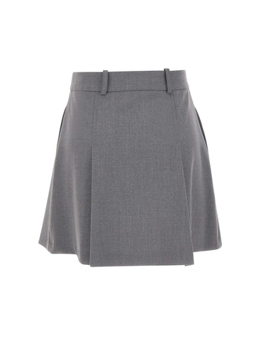 Minigonna con pinces SI1CO025 0012 KAOS 