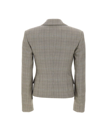 KAOS Blazer principe di Galles GREY Donna 